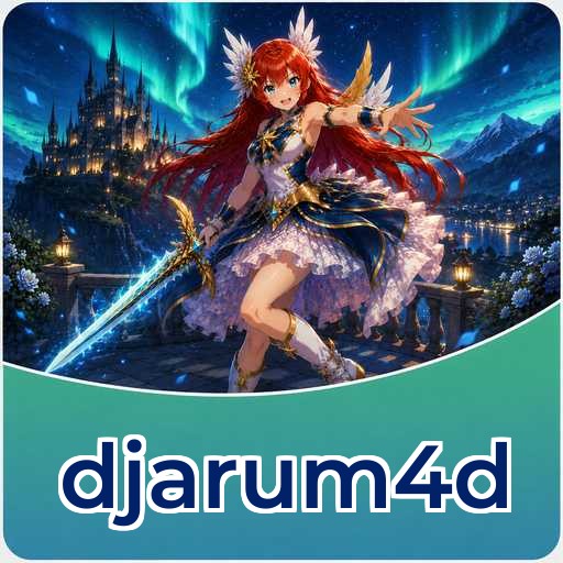Ilustrasi alur memilih file djarum4d di HP Android